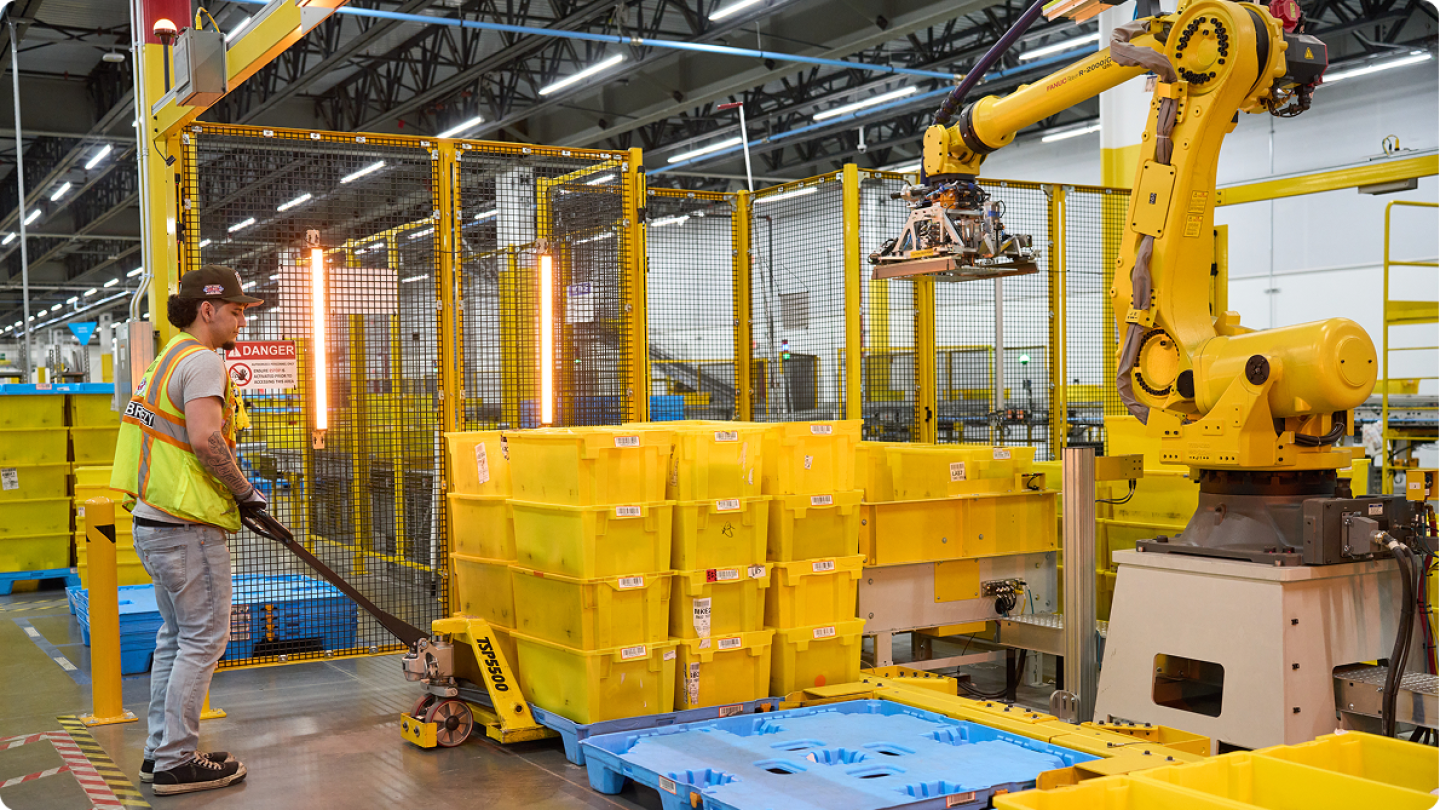 Ops Amazon Designed to deliver: the next-level tech behind Amazon’s fulfillment ...